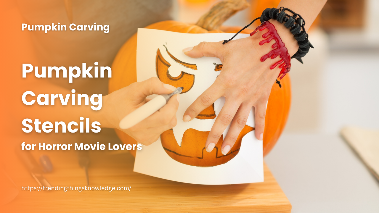 Pumpkin Carving Stencils for Horror Movie Lovers